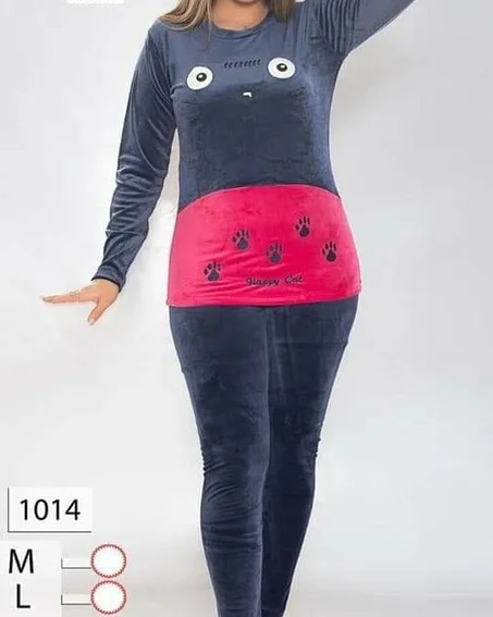 بيجامة بيتي حريمي ٤ قطع