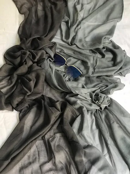 الطرحة القطن التركي اللونين