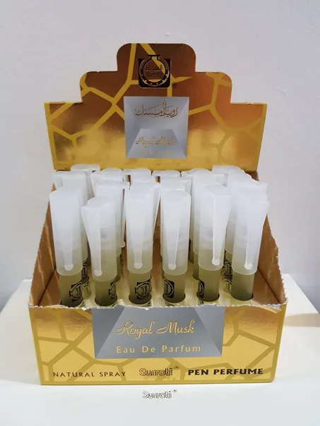8ml  درزن(24)   بخاخ قلم رويال مسك