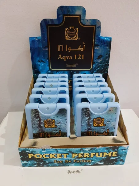 18ml 121 درزن(12)  بخاخ باكت اكوا