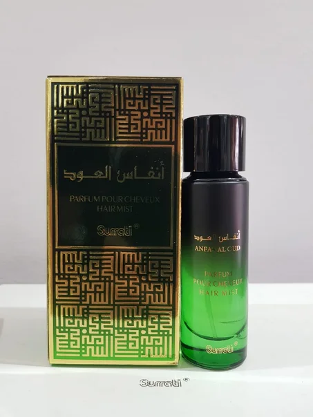 عطر الشعر انفاس العود 30 ملي