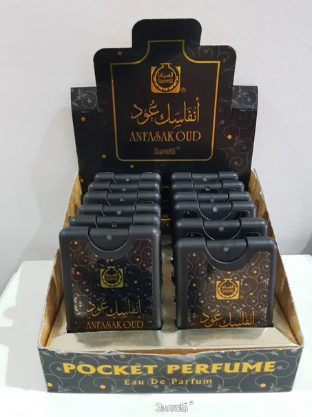 18ml درزن(12)  بخاخ باكت انفاسك عود
