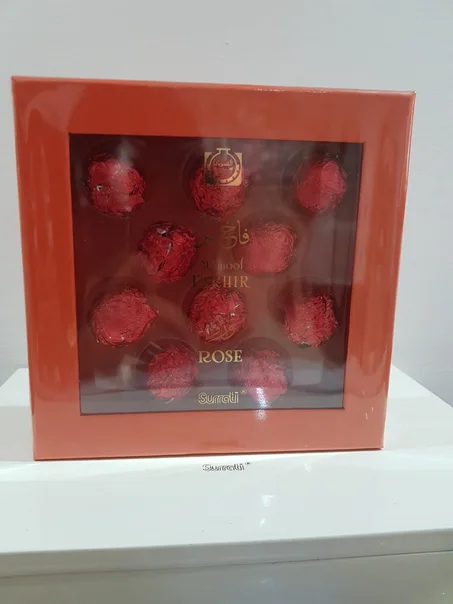 pcs10 (100g) بخور معمول فاخر ورد