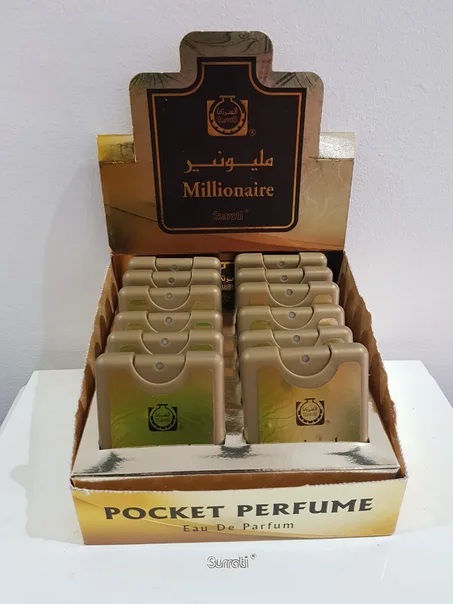 18ml  درزن(12)  بخاخ باكت مليونير