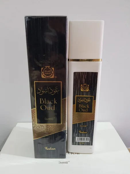 500ml معطر مفارش عود اسود