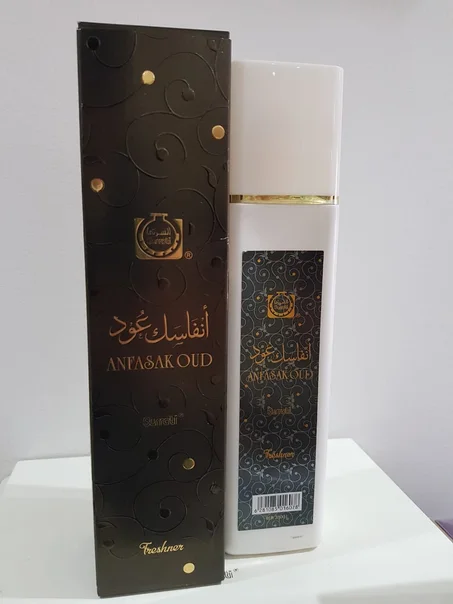 500ml معطر مفارش انفاسك عود