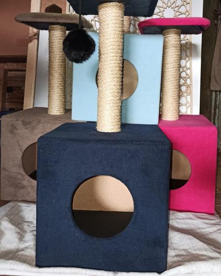 منزل القطط الأنيق