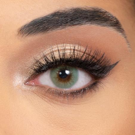 JADE ( Lentille de couleur verte  3 MOIS ;  عدسات خضراء لثلاثة أشهر )