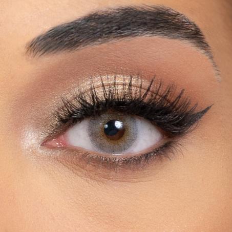 STONE  ( Lentilles de couleur GRISE 3 mois   ;  عدسات رمادية لثلاثة أشهر)