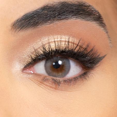 CLOUD  ( Lentilles de couleur GRISE 3 mois   ;  عدسات رمادية لثلاثة أشهر)