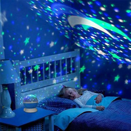 Veilleuse Enfants Projecteur Etoiles