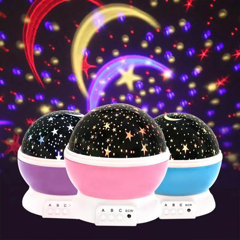 Veilleuse Enfants Projecteur Etoiles
