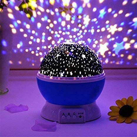 Veilleuse Enfants Projecteur Etoiles