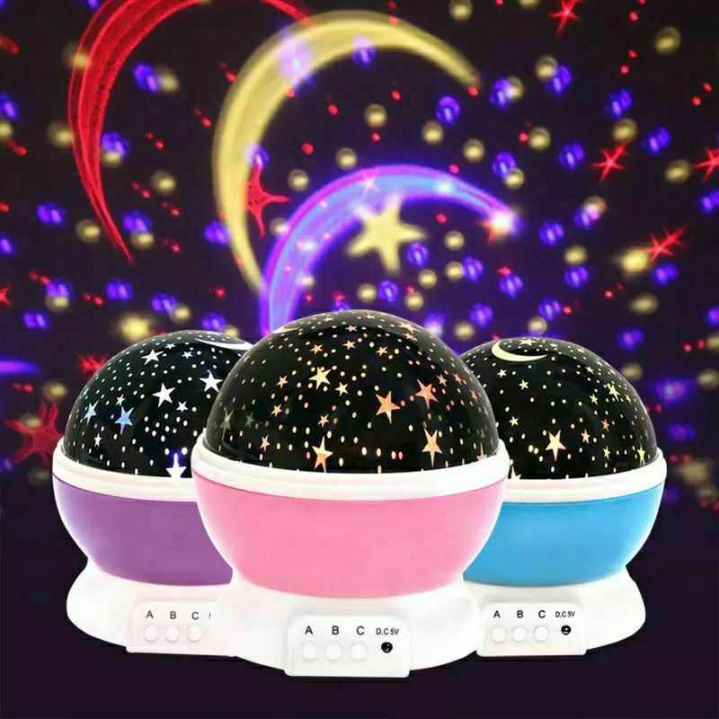 Veilleuse Enfants Projecteur Etoiles