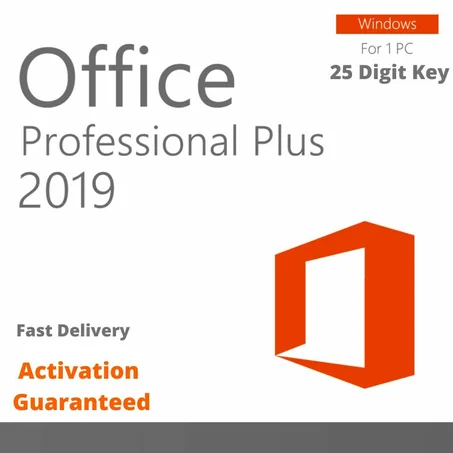 Microsoft Office 2019 Professional Plus 32/64 Bit | Lifetime Activation