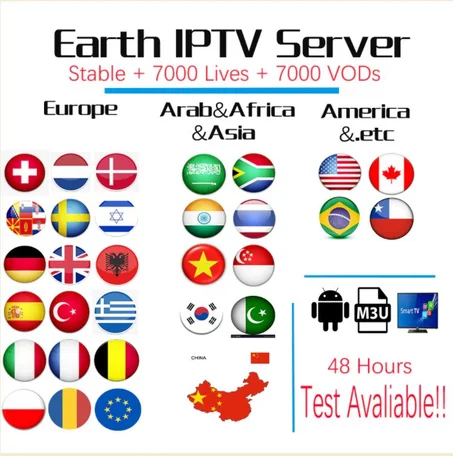 iPTV  TRIAL 48 HOURS FULL HD 4K