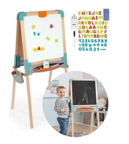TABLEAU EN BOIS 2 EN 1 -SMOBY
