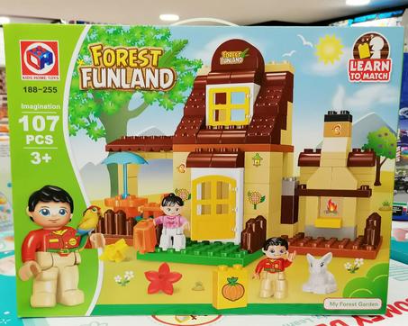 Forest Funland +3 Ages 107 PCS