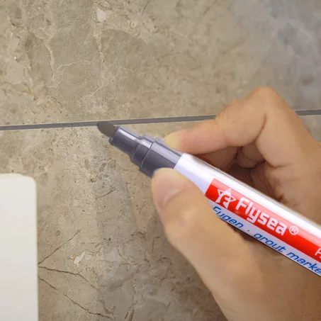 أقلام تحديد الجص لاستعادة مظهر خطوط البلاط + التوصيل مجاني لباب البيت و الدفع عند الاستلام