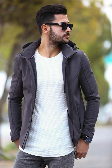 Hooded Smoky Coat