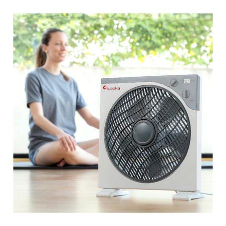 Alaska Ventilateur au sol Silencieux no bruit 3 vitesse 40w 12''
