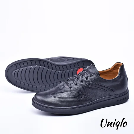 Baskets Medical en cuir  NOIR