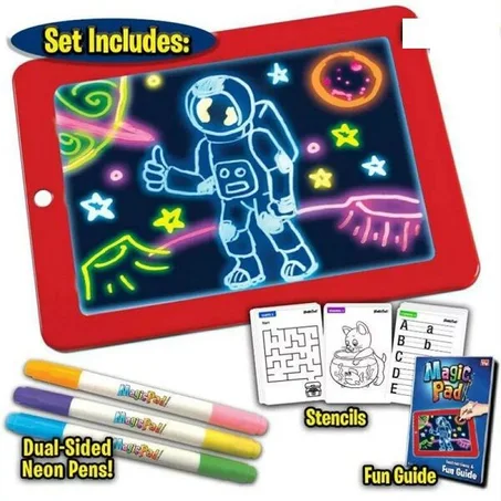 Planche à Dessin LED pour Les Enfants - Tablette d'apprentissage