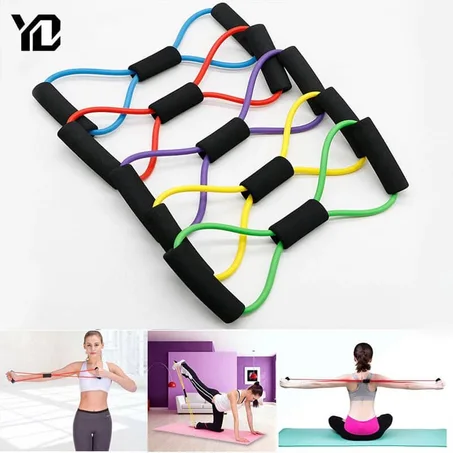 Fitness Yoga gum resistance rubber bands