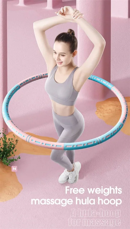 The dismountable abdominal fitness circle