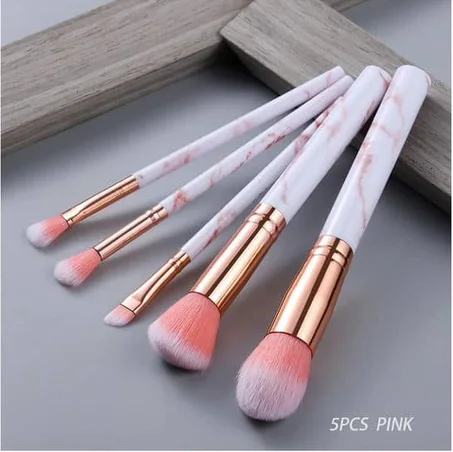 Cosmetic Brush and Tool Kit - 5 Pcs