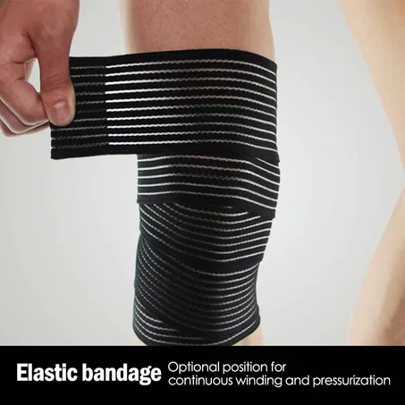 Protective cotton elastic band for knee and leg