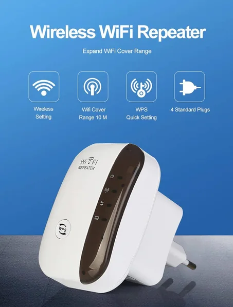 Wireless wifi repeater