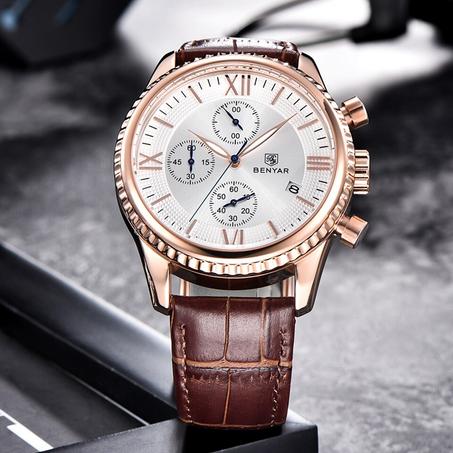 الساعات الفخمة والأنيقة BENYAR 5129 GOLD