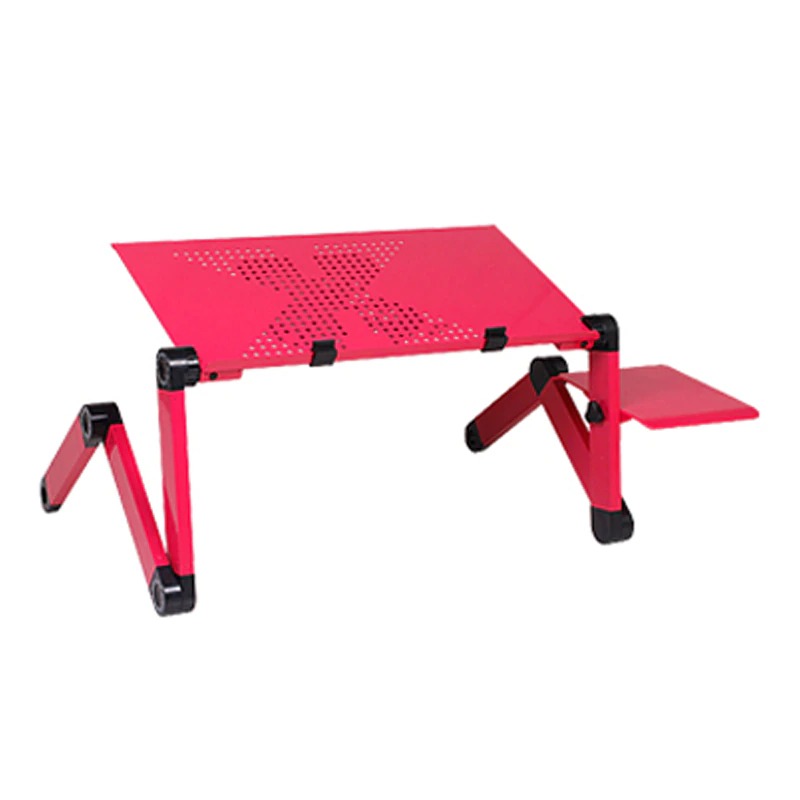 Portable Adjustable Aluminum Laptop Desk Stand Table Vented Ergonomic TV Bed laptop stand Working Office PC Riser Bed Sofa