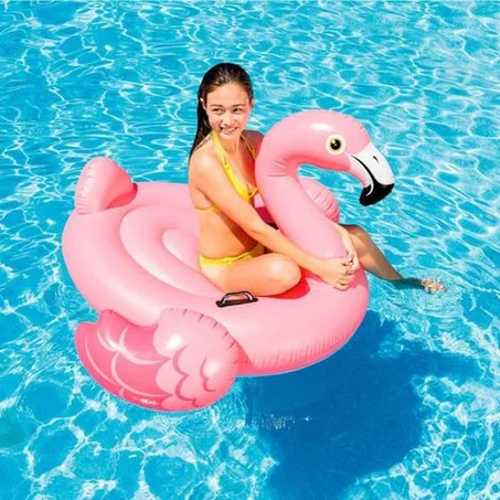 Flamant rose gonflable 1,42x1,37x0,97m