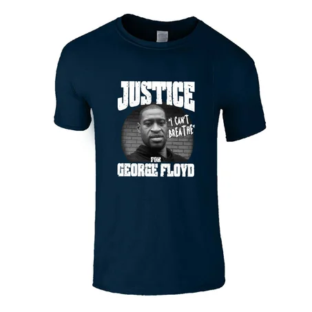 I can't breathe men t shirt justice for george floyd anti trump racist sexist
