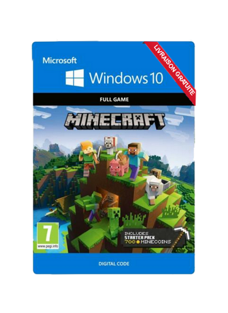 Minecraft Windows 10 Edition-PC download key-Global-INSTANT DELIVERY