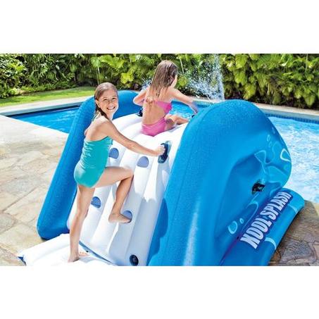 Toboggan gonflable pour piscine enterrée - Intex