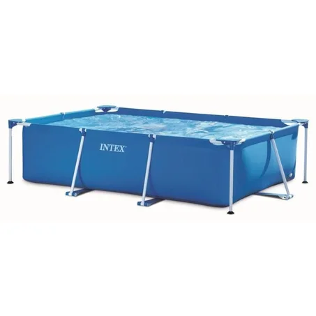 INTEX Kit piscine rectangulaire tubulaire - 300 x 200 x 75 cm