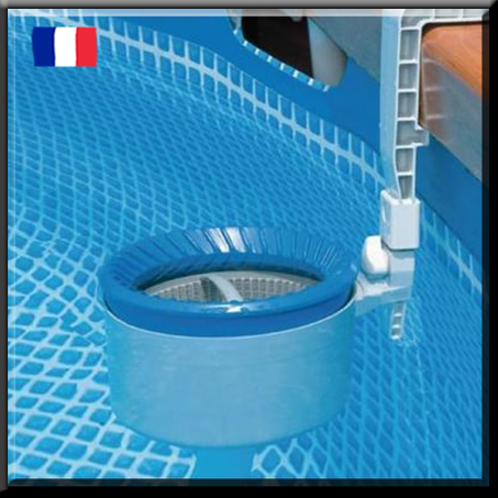 INTEX Skimmer de surface - Pour piscine autostable ou tubulaire