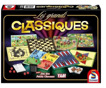 SCHMIDT - Les grands Classiques - Jeux de société