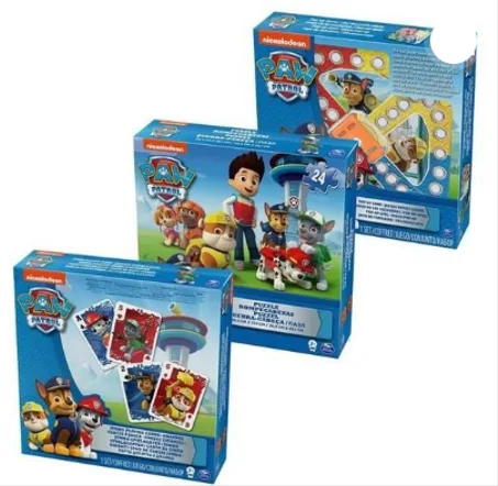 PAT PATROUILLE Pack Puzzles + Jeux Spinmaster Spinmaster