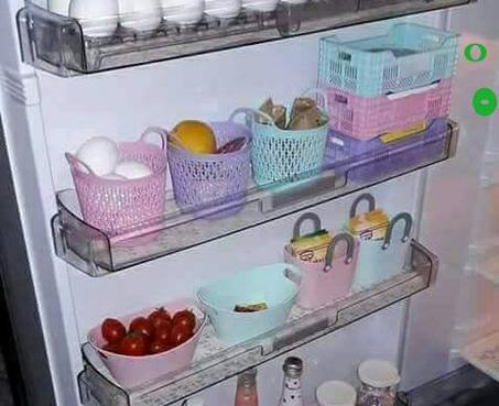 متوفرة بشكل والوان زاهيه متعددة الاستخدام سلة صغيرة