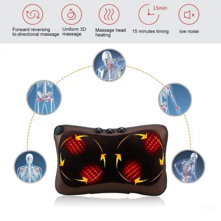 coussin massage electrique