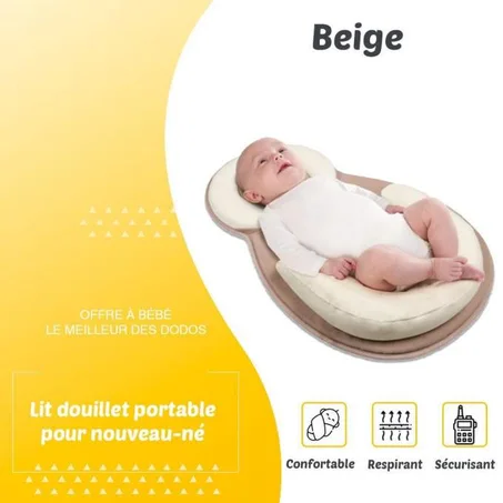 Un lit bébé sain et médical