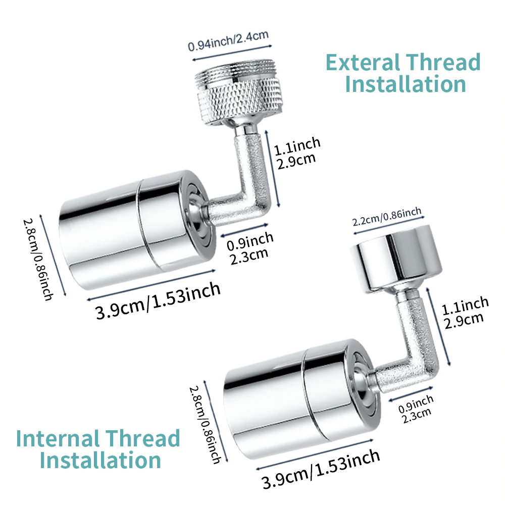 Universal Splash Filter Faucet