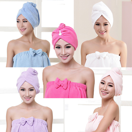 3 Quick Magic Hair Dry: 3 Bonnets magic à séchage rapide: