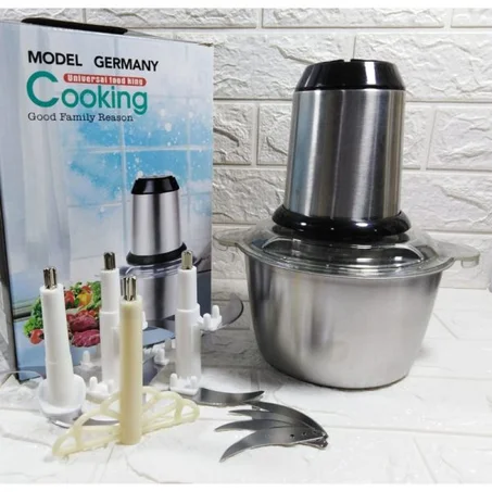 Cooking Hachoir électrique bol en Inox