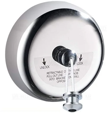 Tendedero Ajustable Línea de Retráctil de Acero Inoxidable