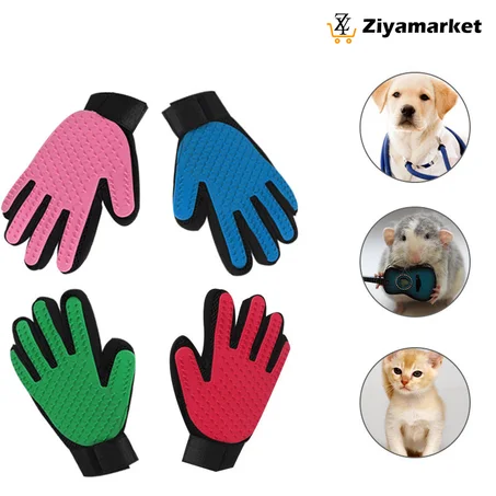 GUANTES PARA MASCOTAS - CEPILLO